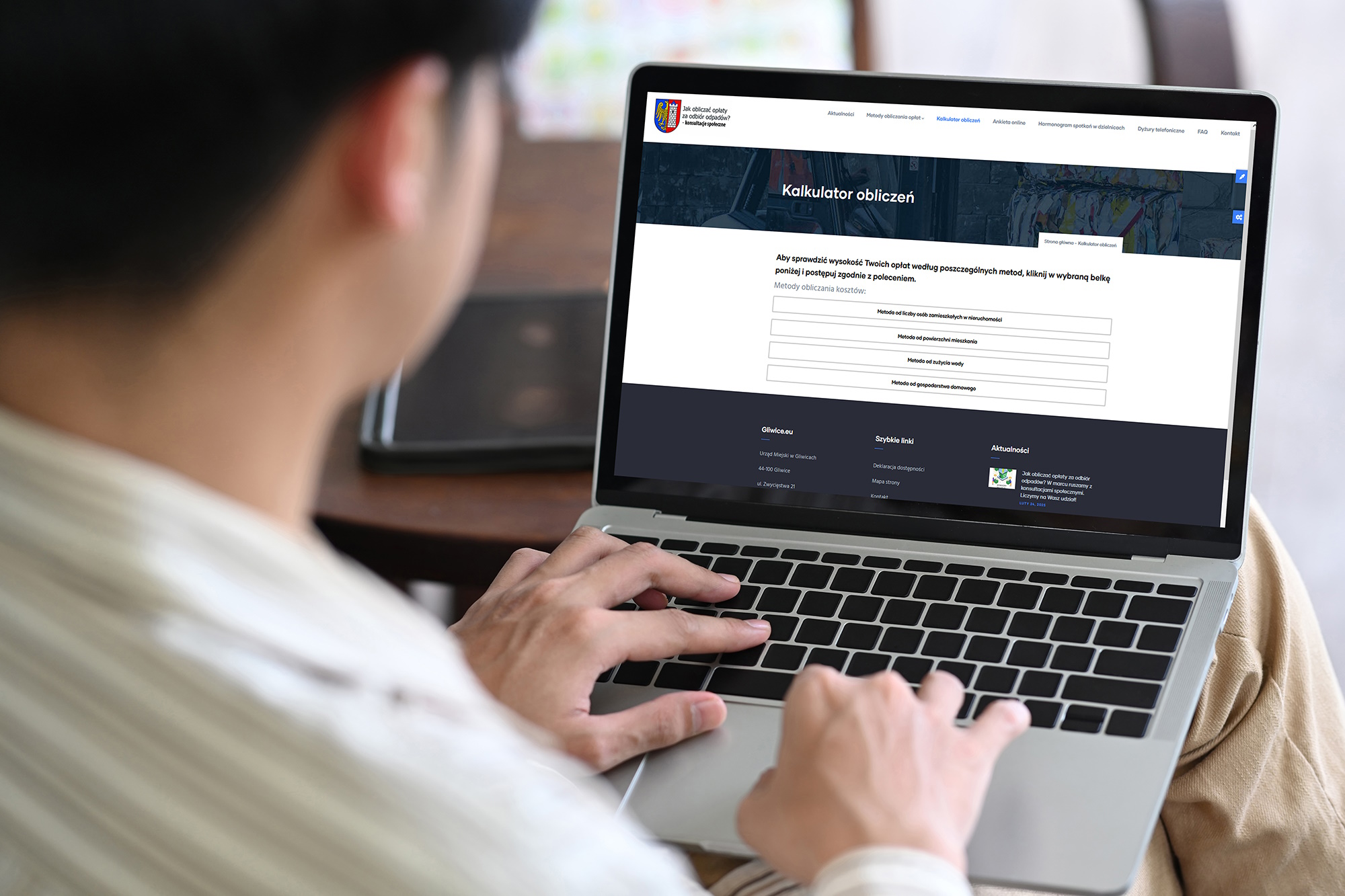 Nowa strona konsultacje-odpady.gliwice.eu