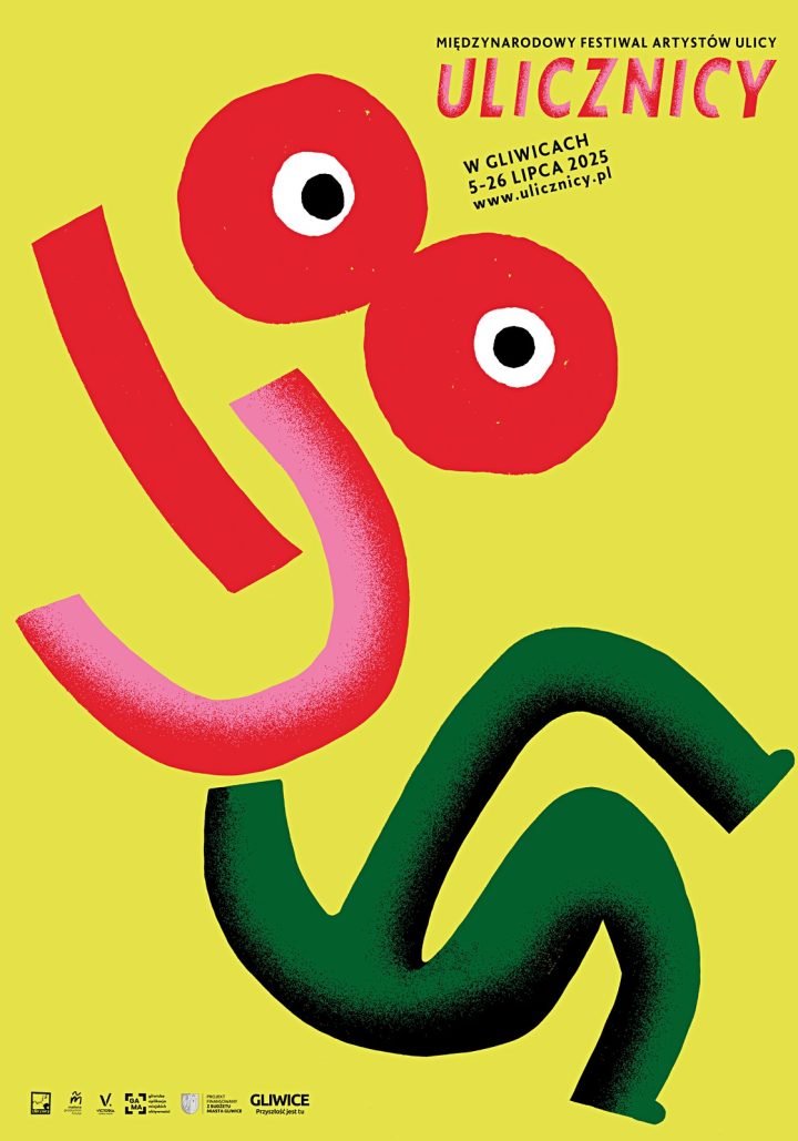 plakat festiwalu "Ulicznicy" 