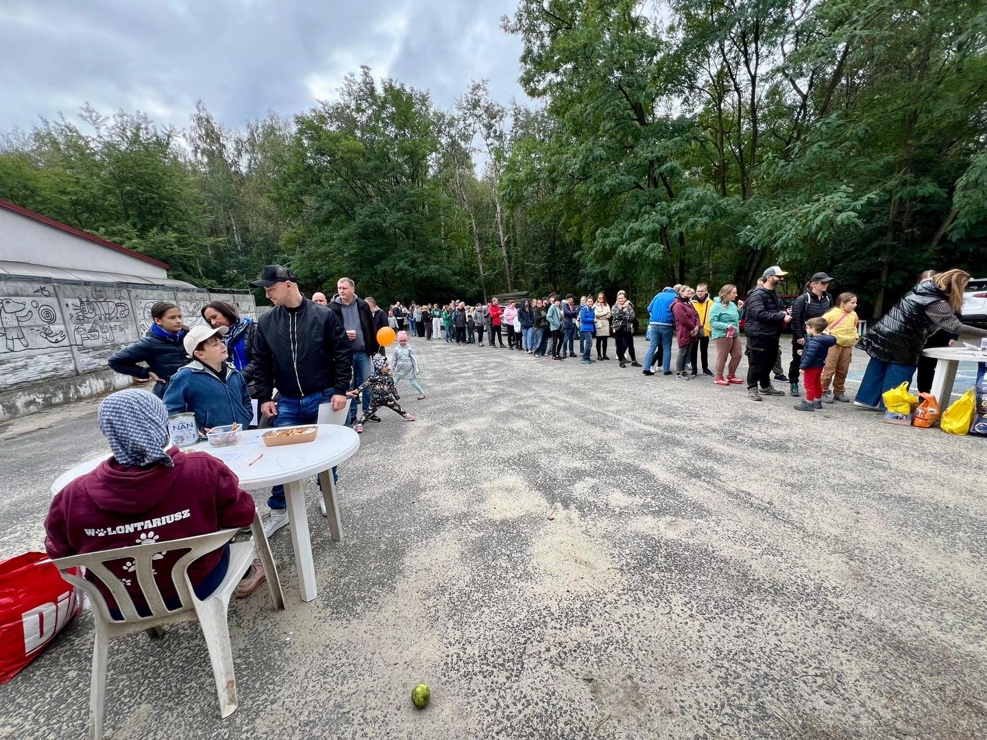 Jesienny spacer z przyjacielem