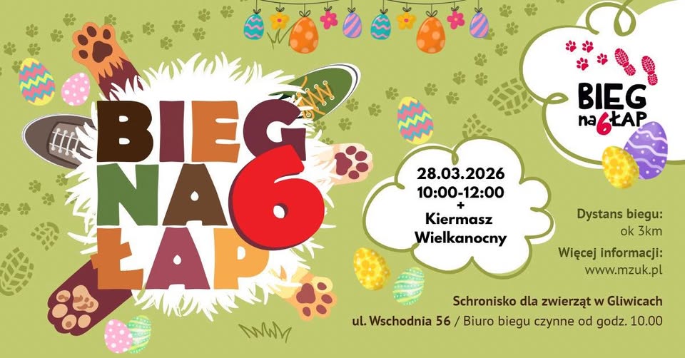 Wielkanocny Bieg na 6 łap