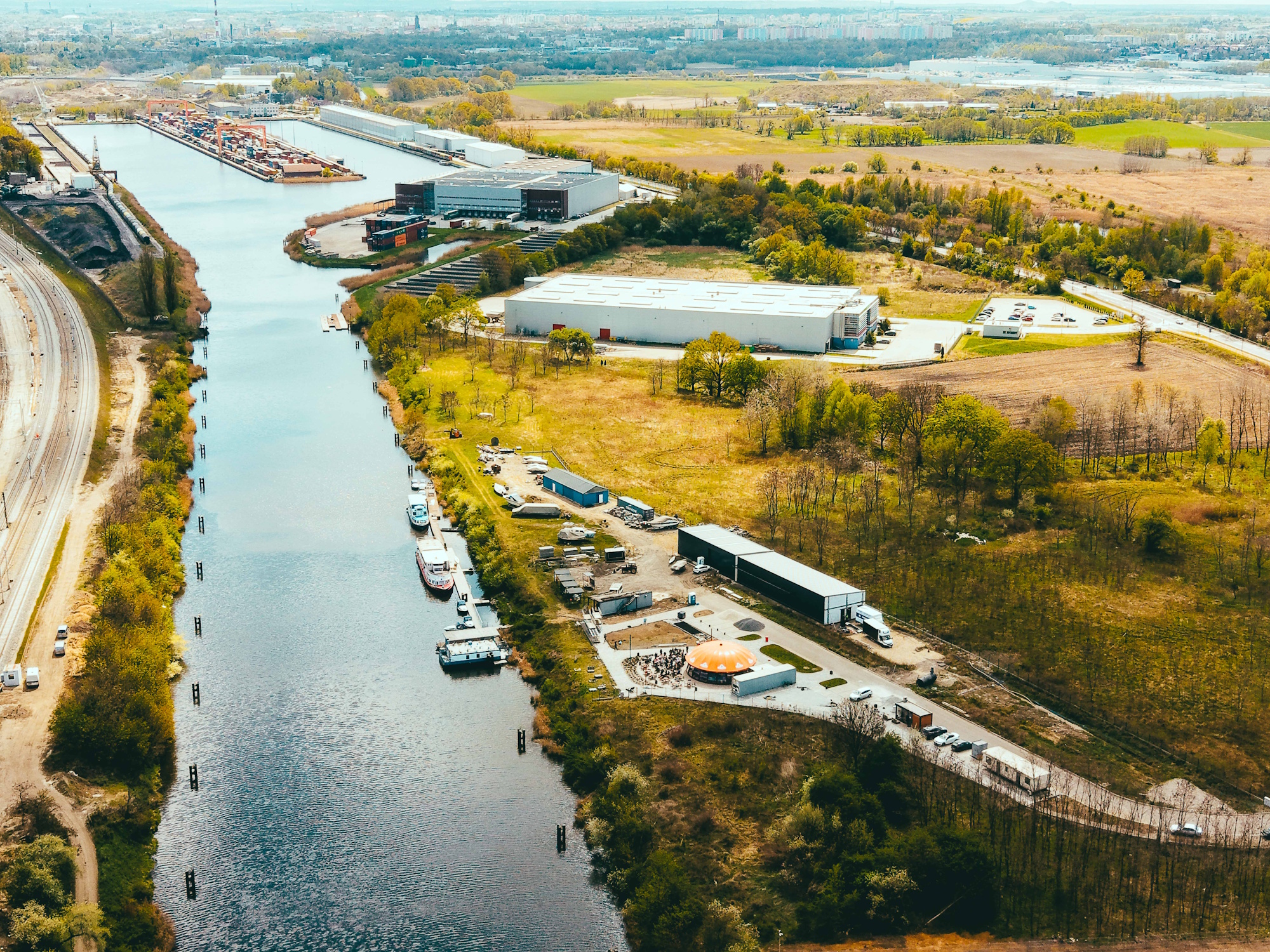 Nowa przestrzeń przy Marinie Gliwice
