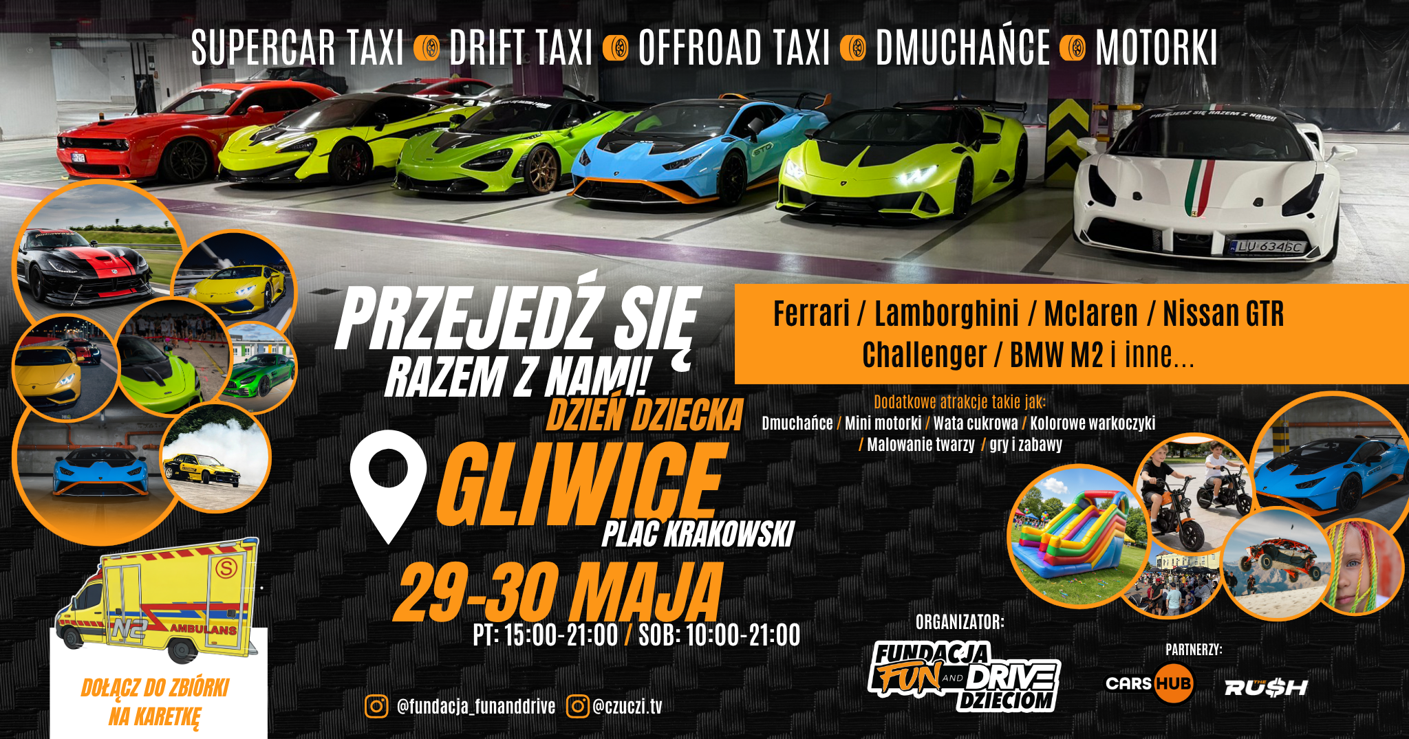 Przejedź się Lamborghini, Ferrari, McLaren i spełnij swoje marzenia!